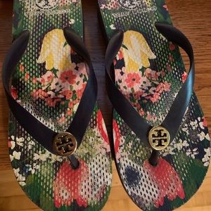 Tory Burch platform flip flops